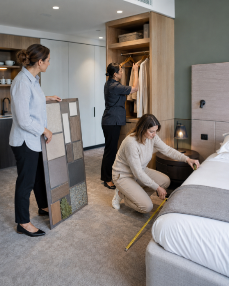 Artpeople - Стандартизация дизайна сети апарт-отелей: разработка брендбука и комплектации